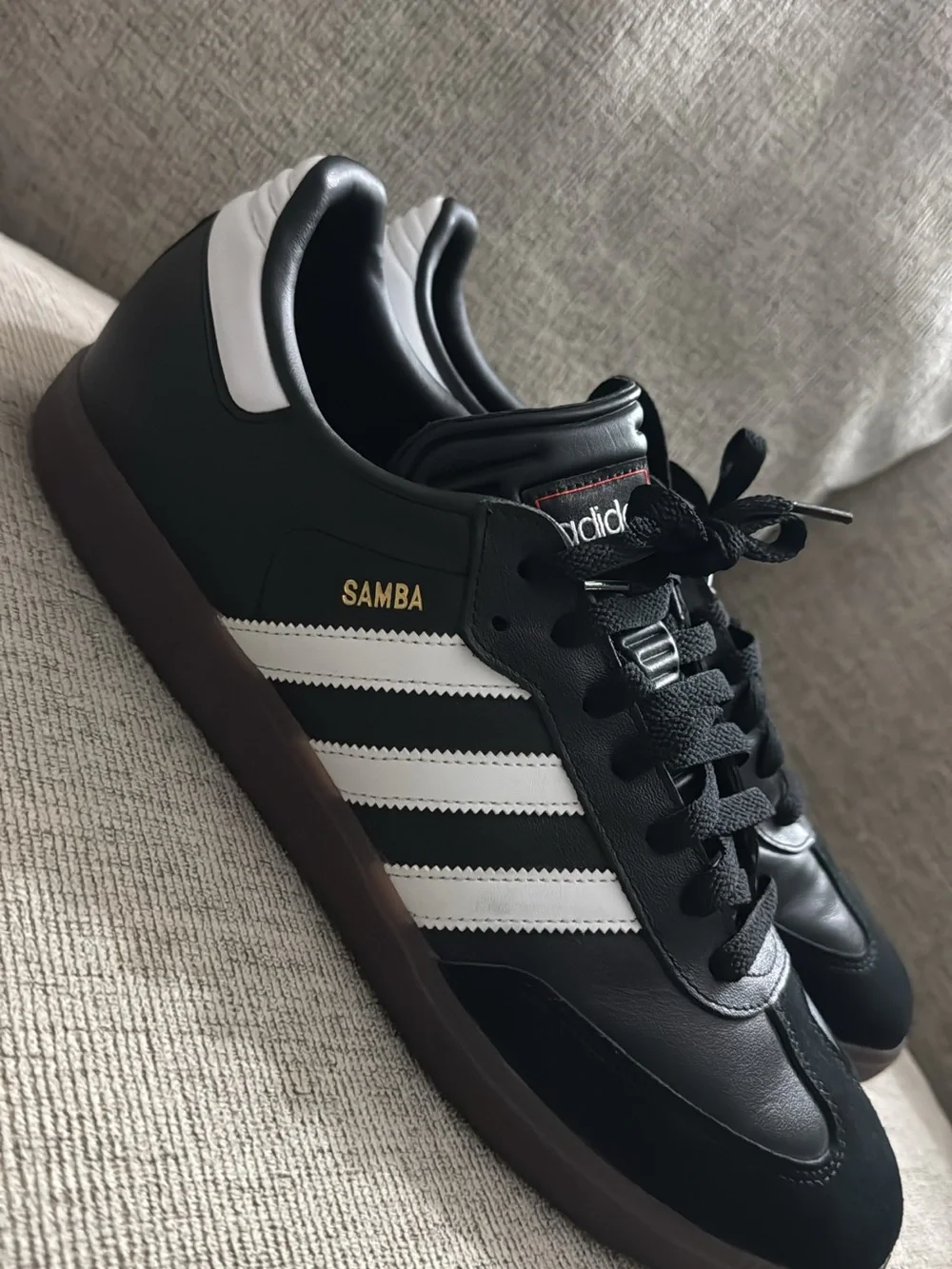 adidas Black and White Samba Sneakers